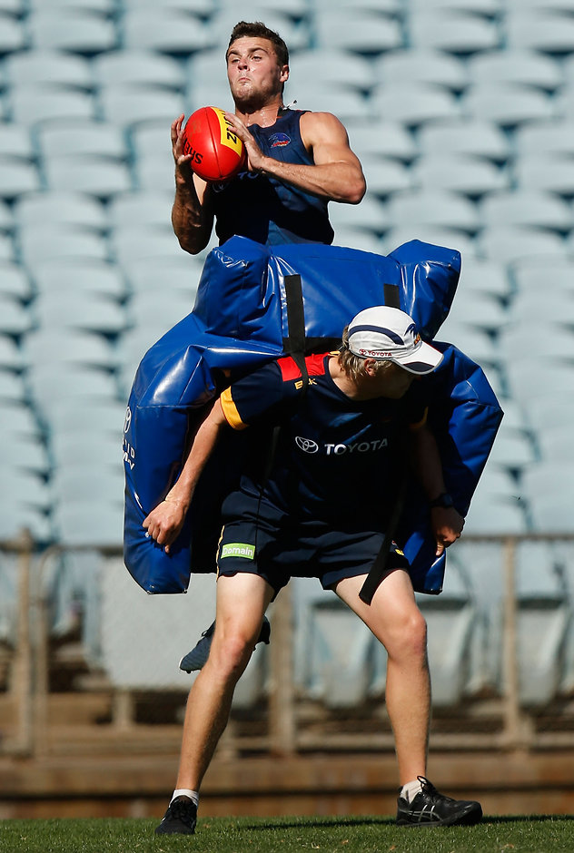 AFL 2016 Training - Adelaide Crows 090216 Brad Crouch in action during Adelaide training earlier this month - ${keywords}